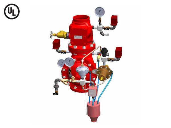 SUPERVISED PREACTION SYSTEM WITH DRY PILOT ACTUATION