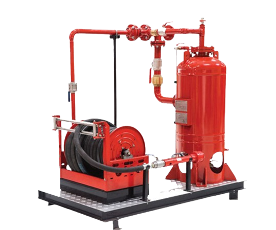 Foam Station With Bladder Tank & Hose Reel Unit