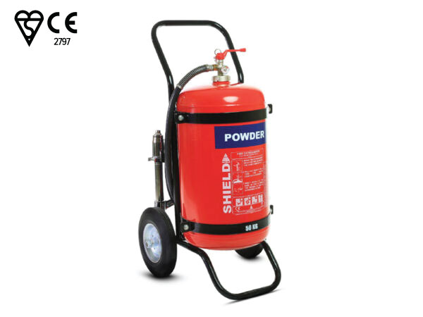 ABC DRY POWDER MOBILE FIRE EXTINGUISHER